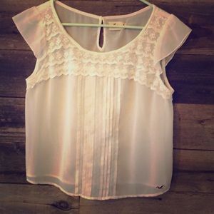 White Hollister shirt